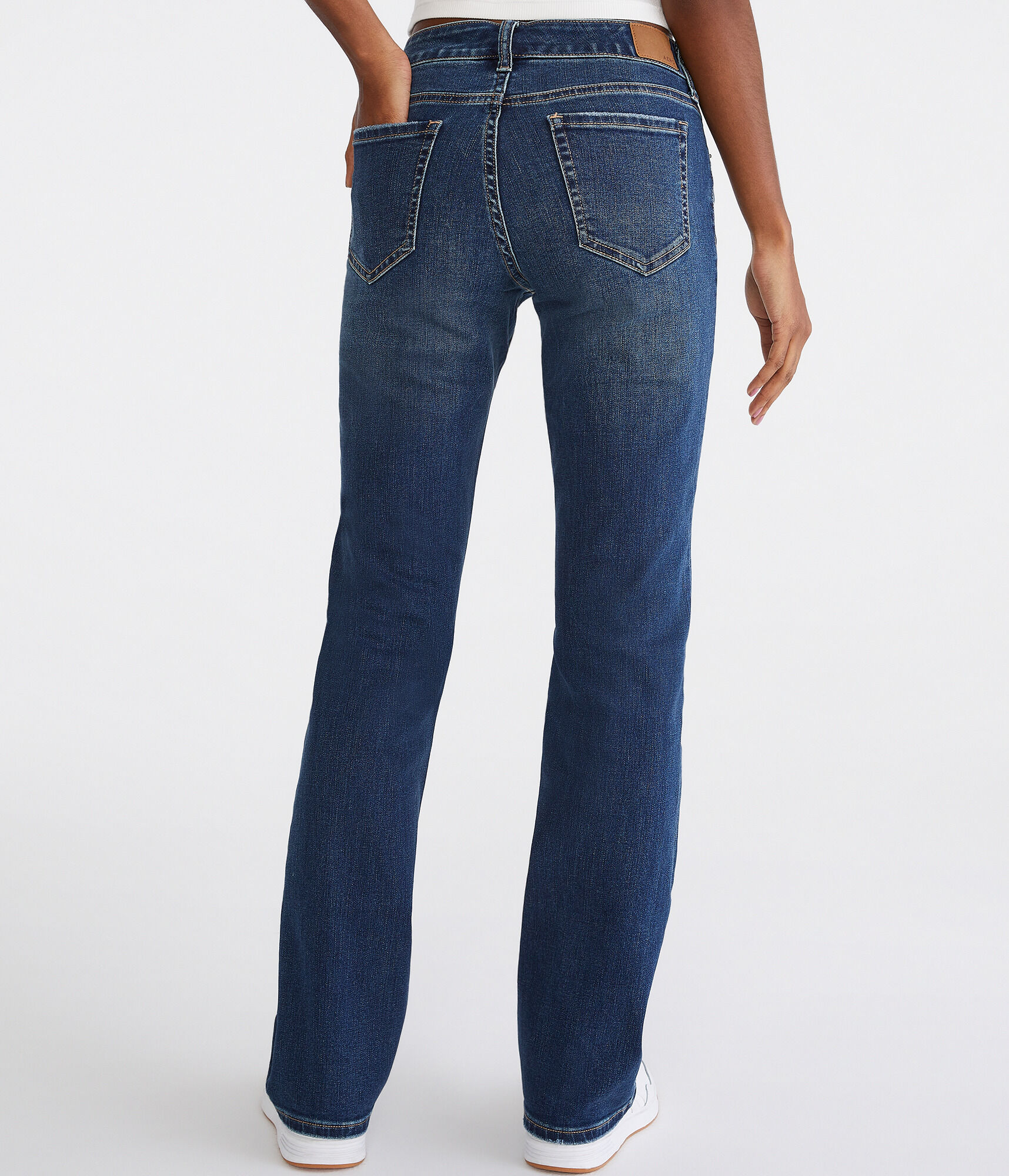Mid-Rise Bootcut Jean