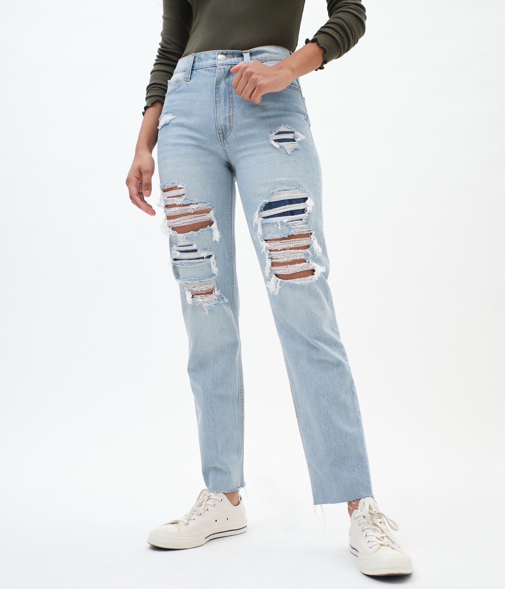 mom jeans aeropostale