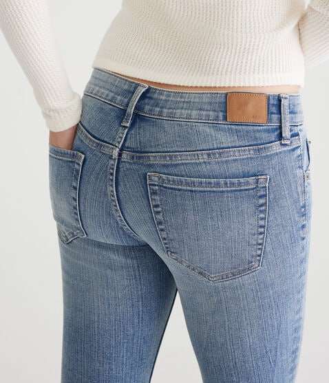 Low-Rise Mini Boot Jean