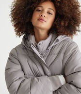 Midweight Hooded Puffer Jacket