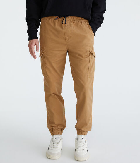 Twill Cargo Joggers Twill Cargo Joggers