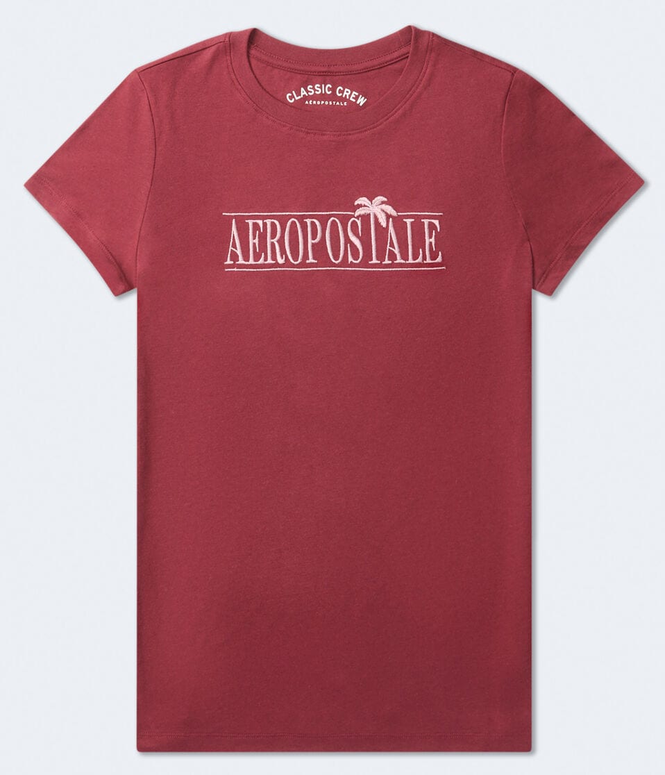 Aeropostale Palm Tree Graphic Tee