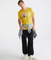 Aero NYC Floral Square Graphic Tee
