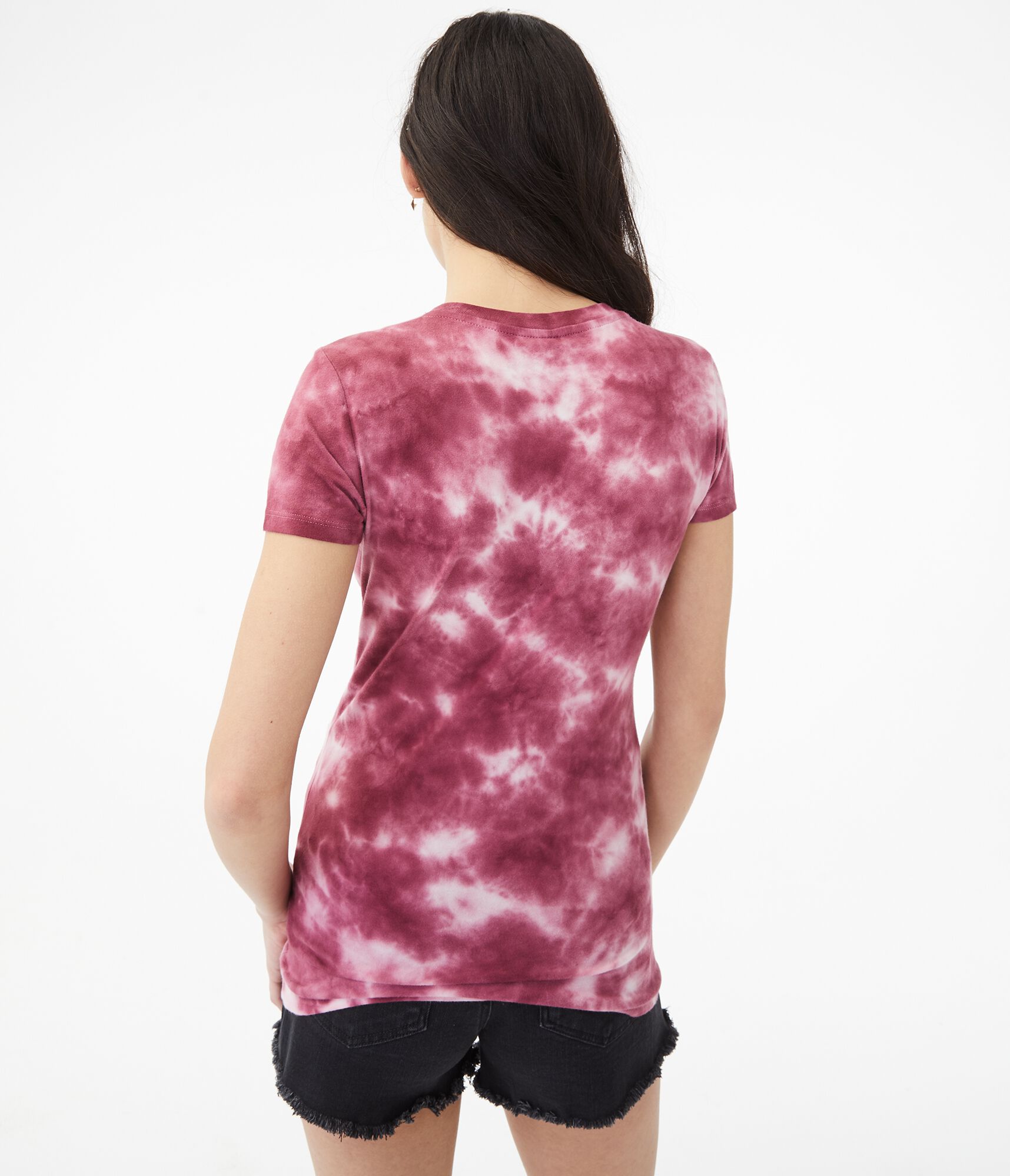 Tie-Dye Butterfly Graphic Tee