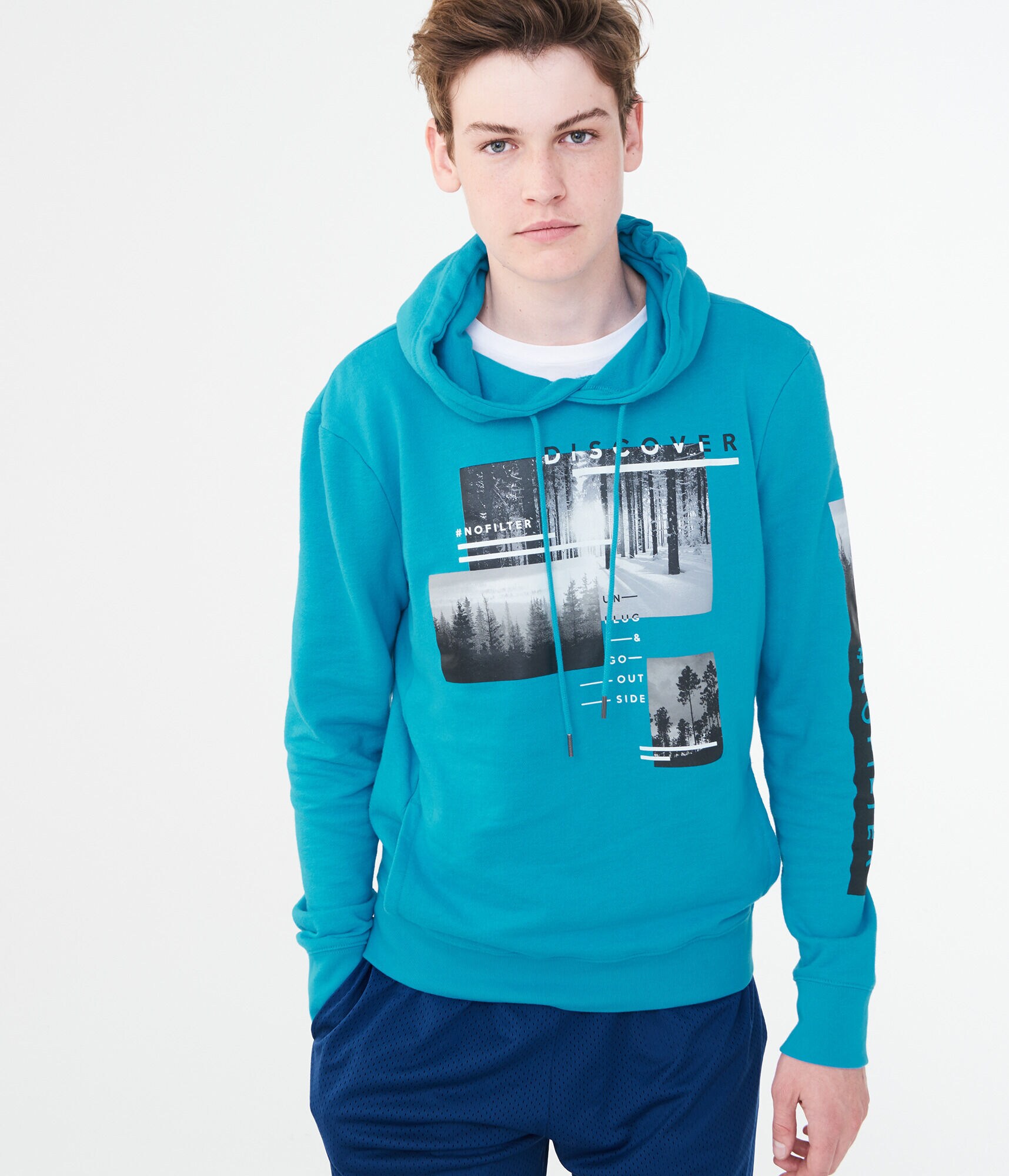 Discover #Nofilter Pullover Hoodie