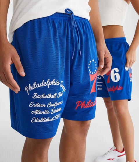Philadelphia 76ers Mesh Shorts 7" Philadelphia 76ers Mesh Shorts 7"