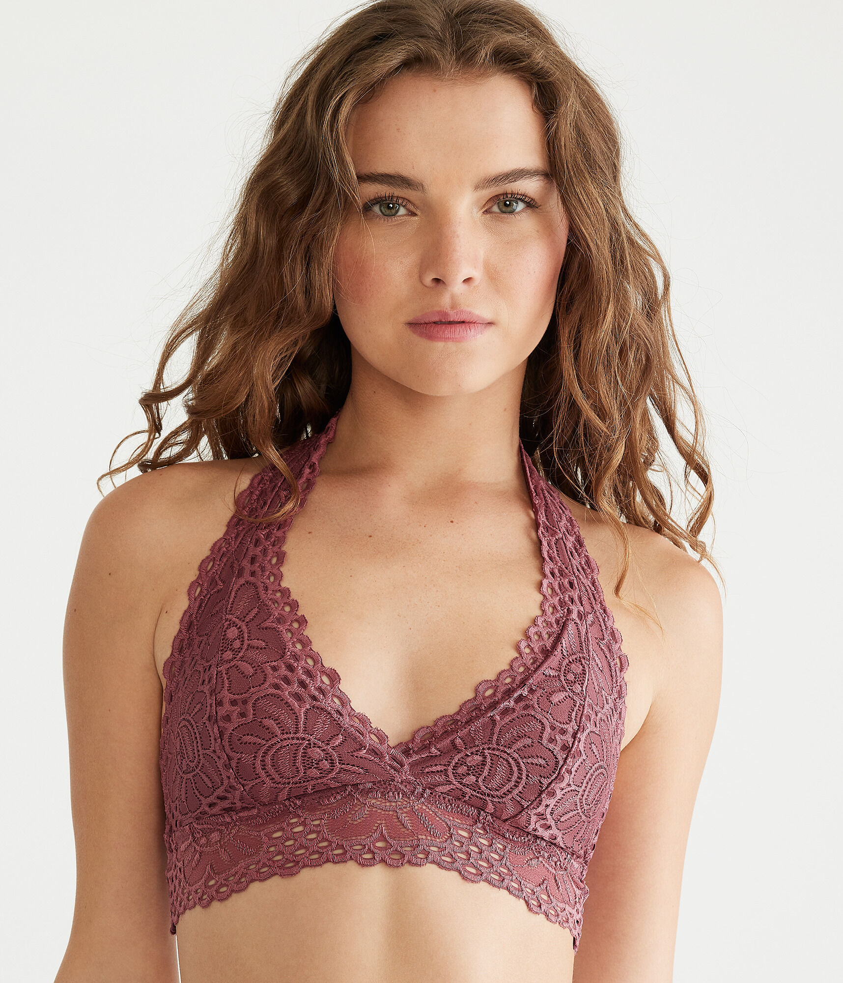 Lace Halter Bralette