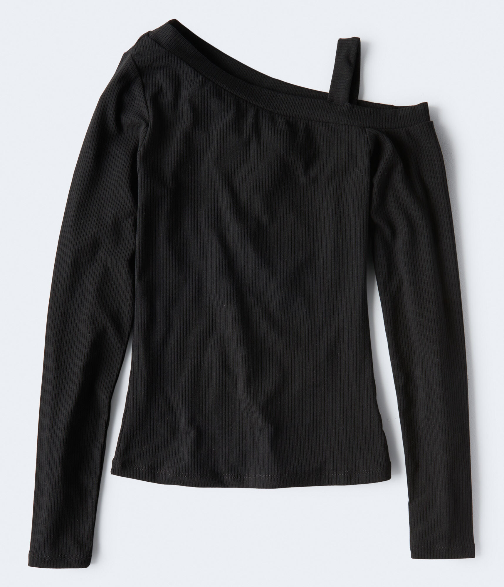 Long Sleeve Seriously Soft One-Shoulder Bodycon Top