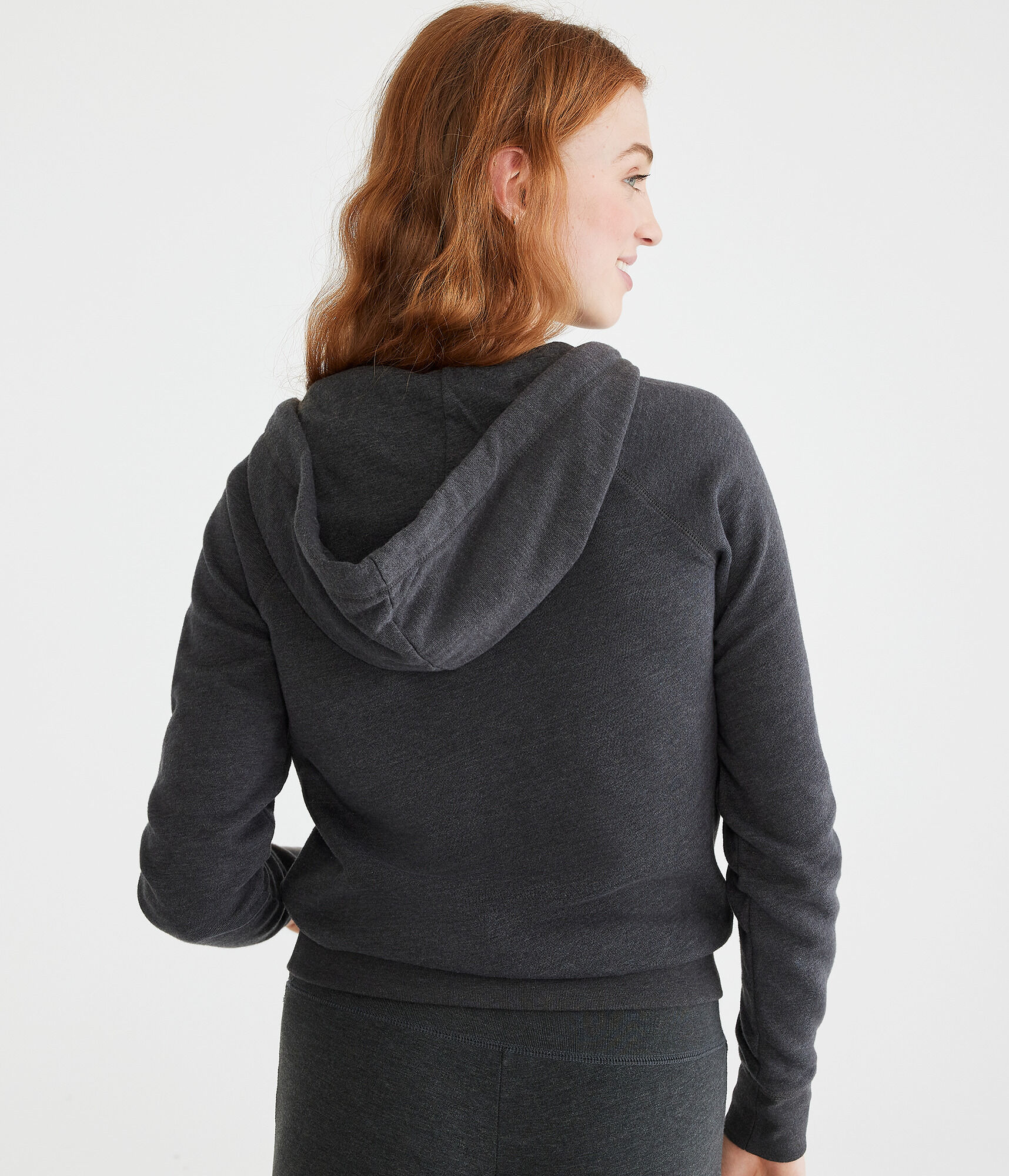 Aeropostale Script Circle Full-Zip Hoodie