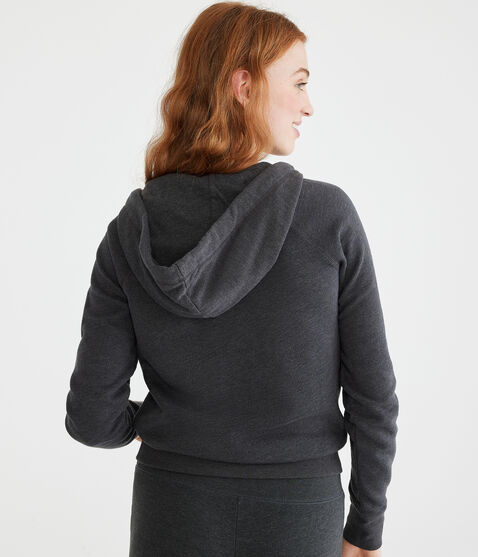 Aeropostale Script Circle Full-Zip Hoodie