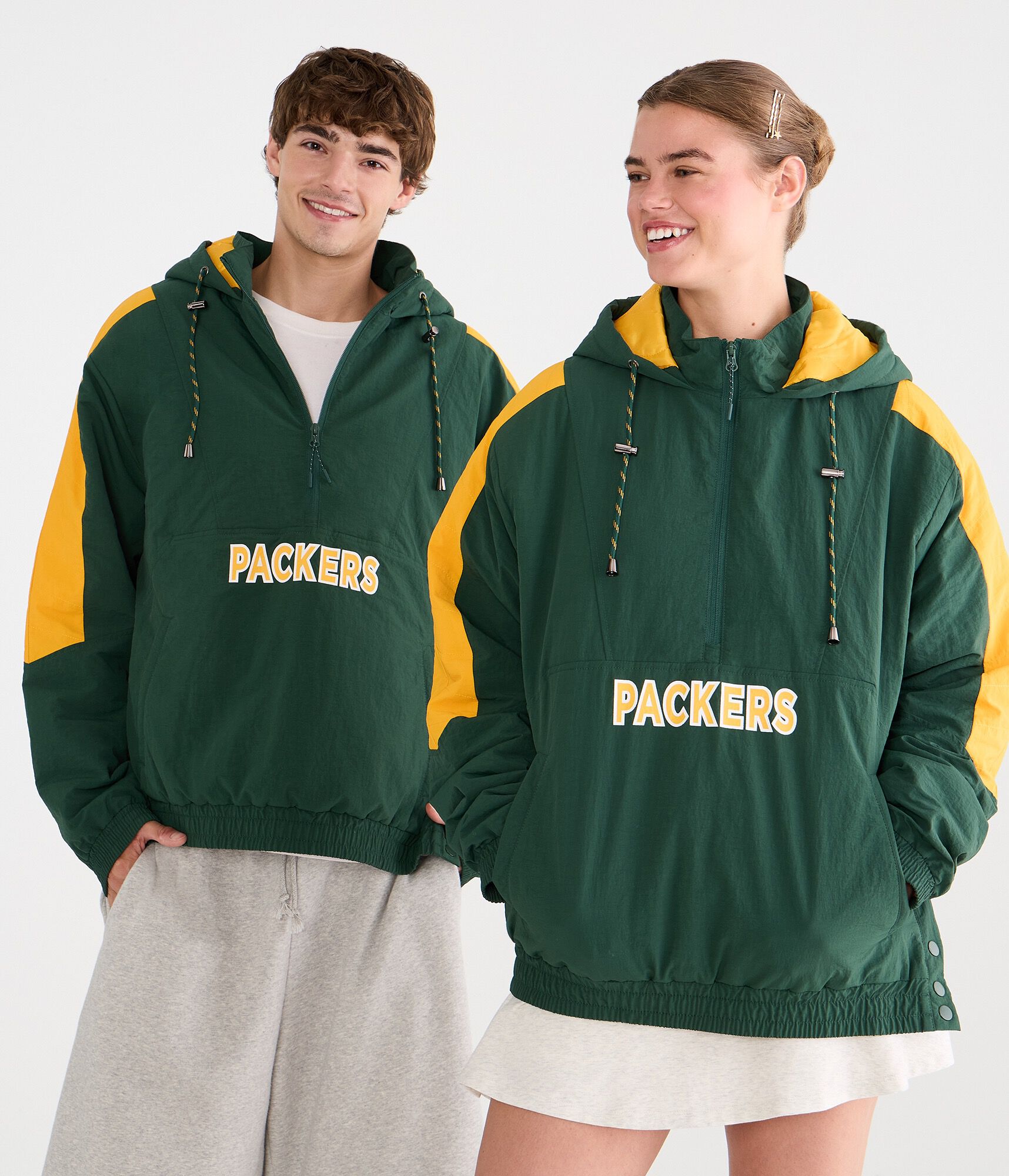 Green Bay Packers Hooded Sideline Jacket