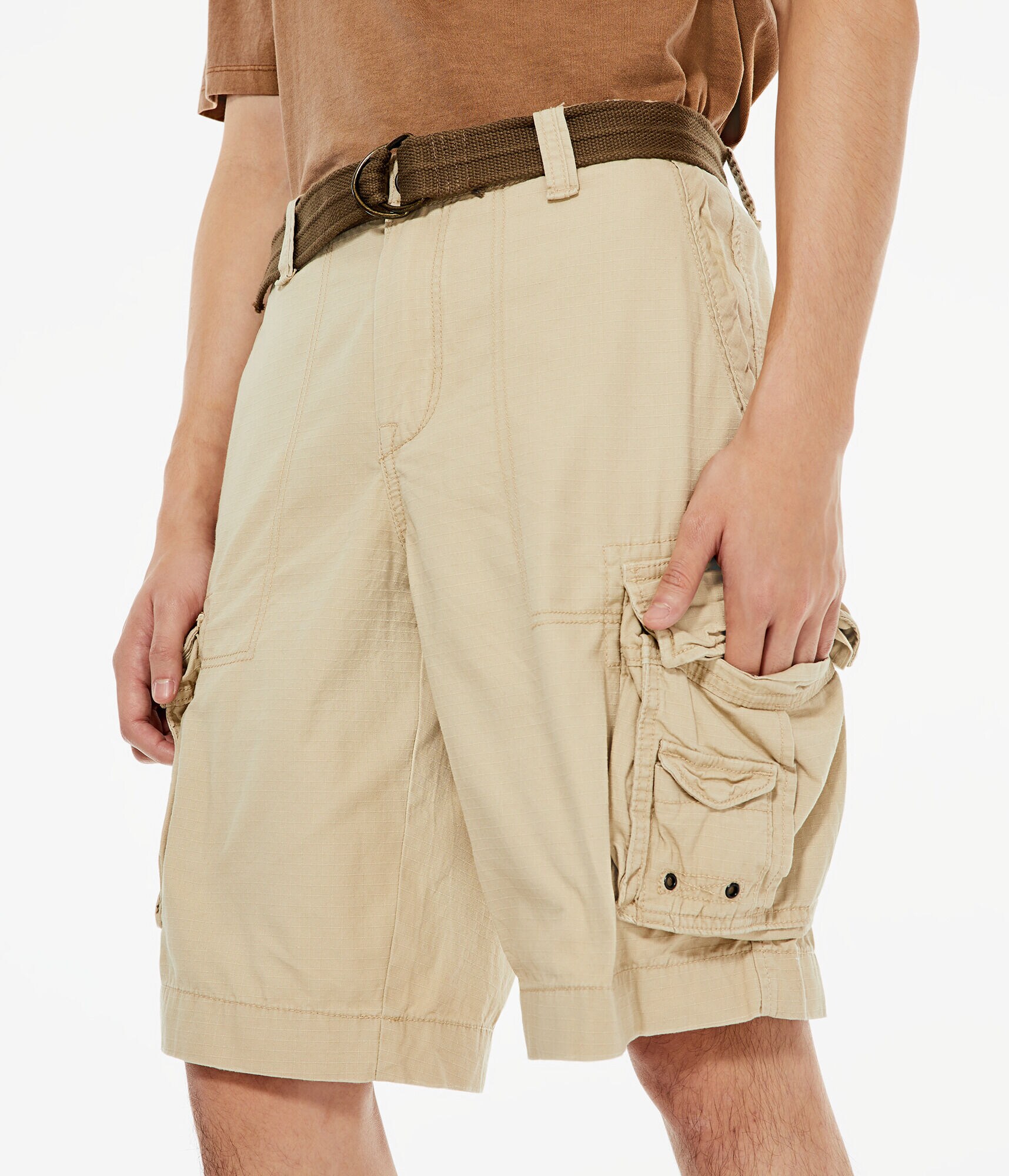 Belted Cargo Shorts 11.5"