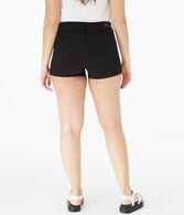Flex Effects High-Rise Denim Midi Shorts