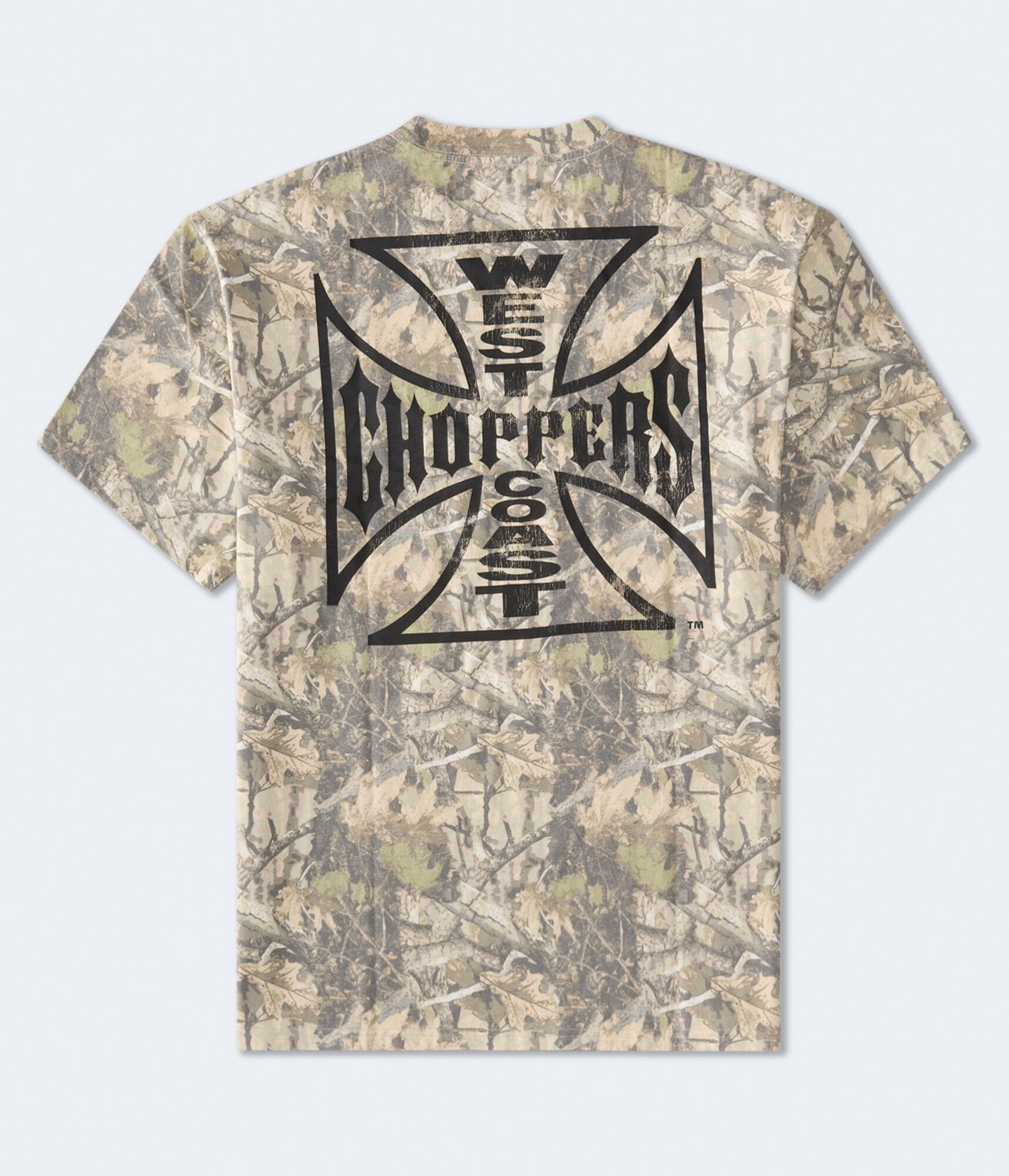 West Coast Choppers Forest Camo Graphic Tee