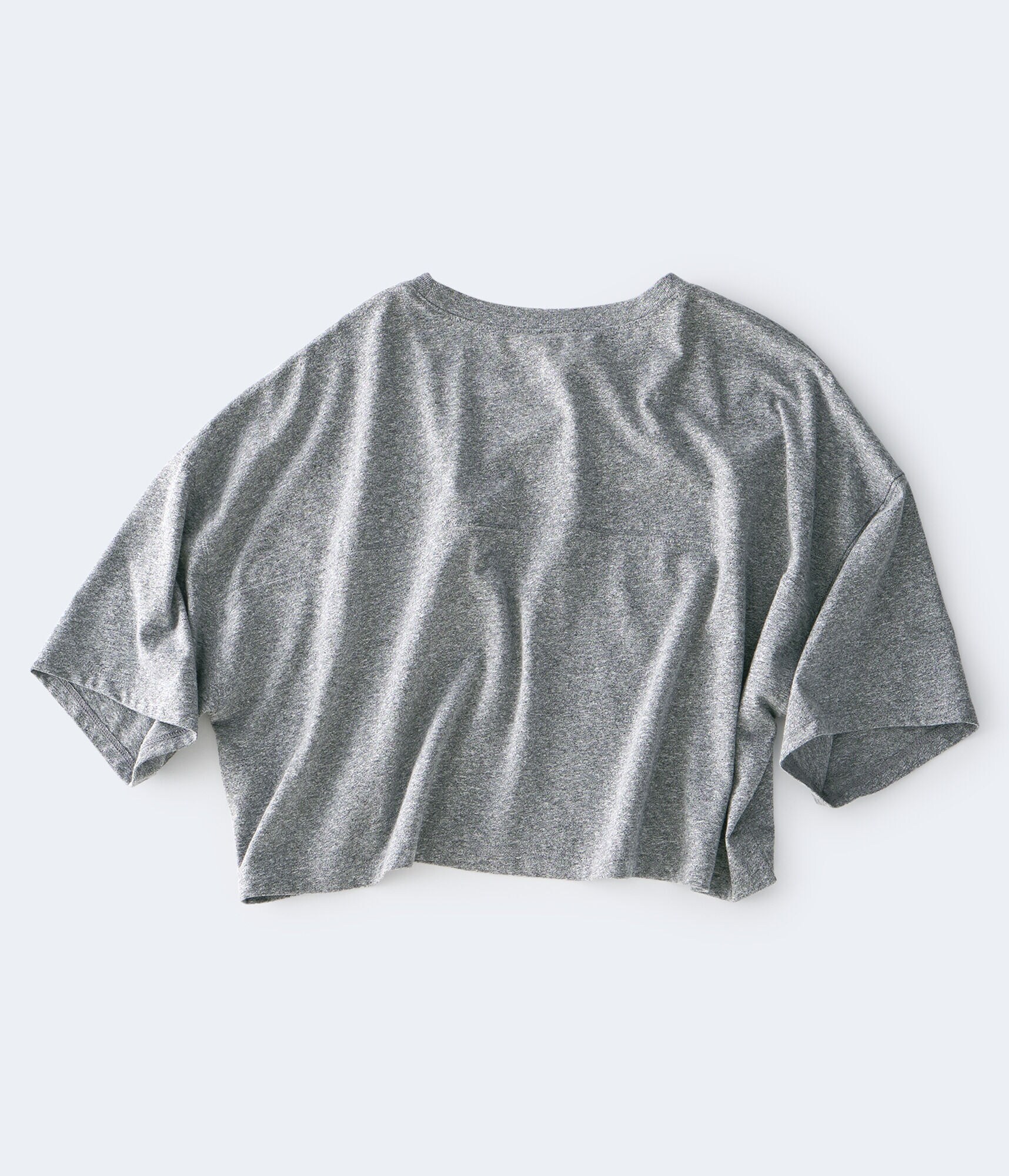Cropped Boyfriend Crew Tee