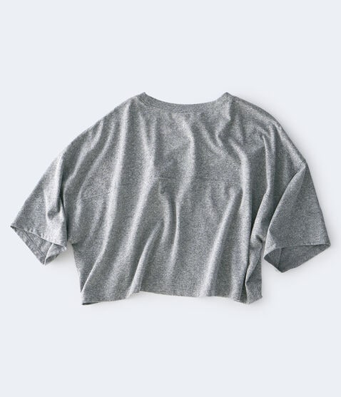 Cropped Boyfriend Crew Tee Cropped Boyfriend Crew Tee