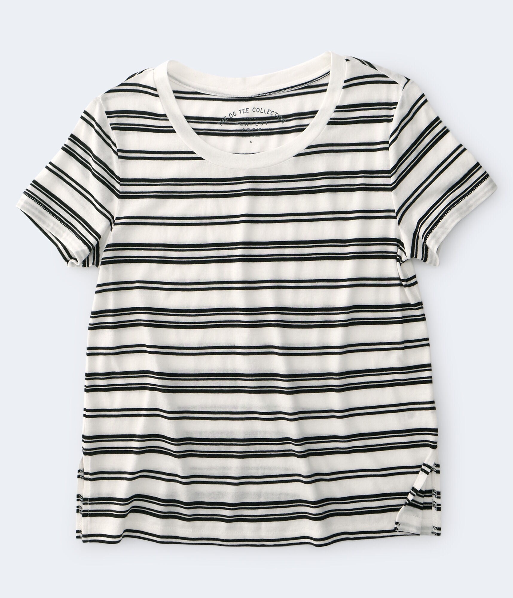 Striped Crew Tee