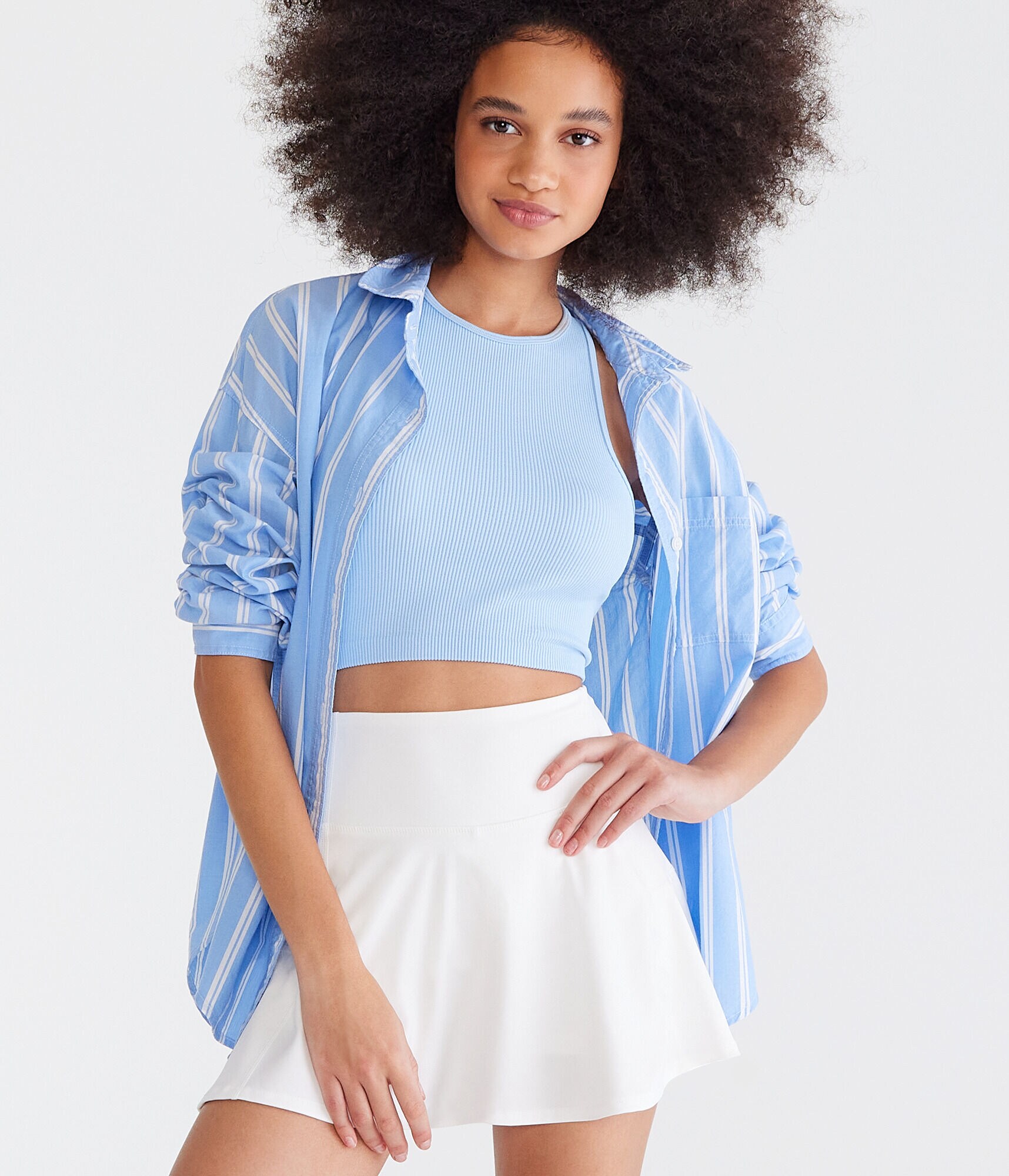 Flex High-Waisted Active Skort