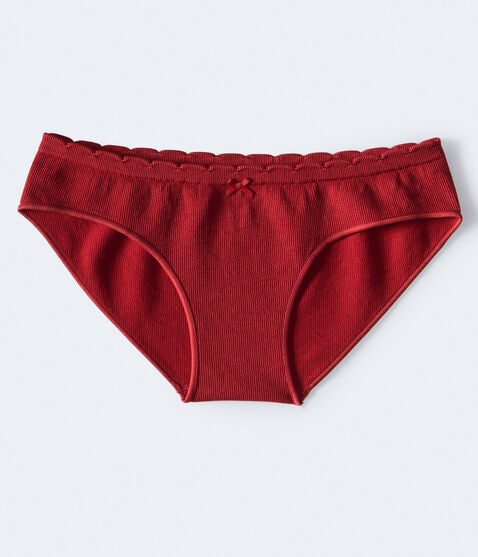 Scalloped Seamless Hipster Scalloped Seamless Hipster