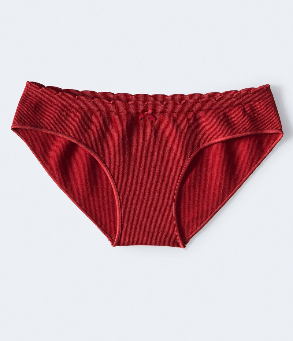 Scalloped Seamless Hipster