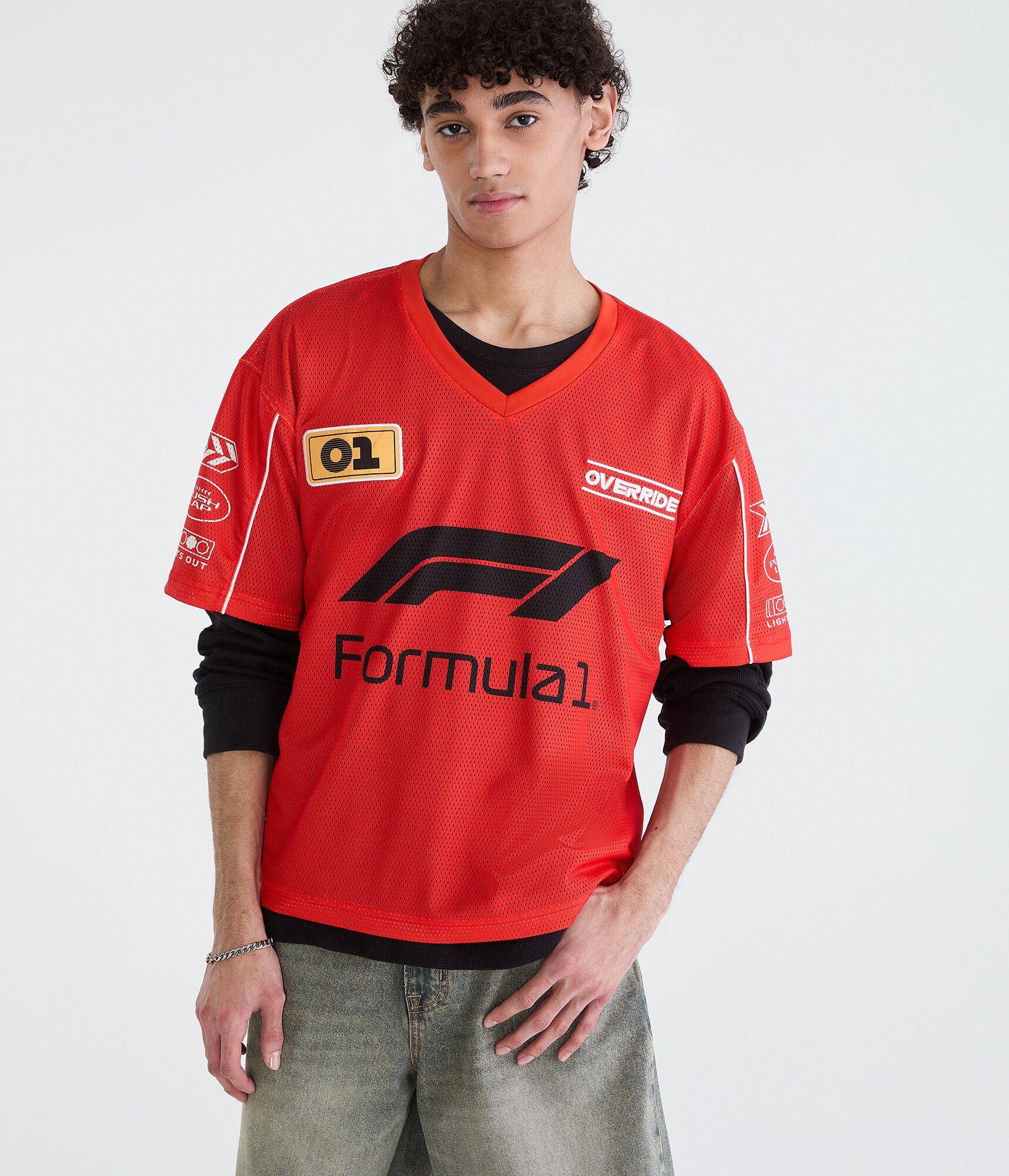 Formula 1&reg; Patch V-Neck Jersey