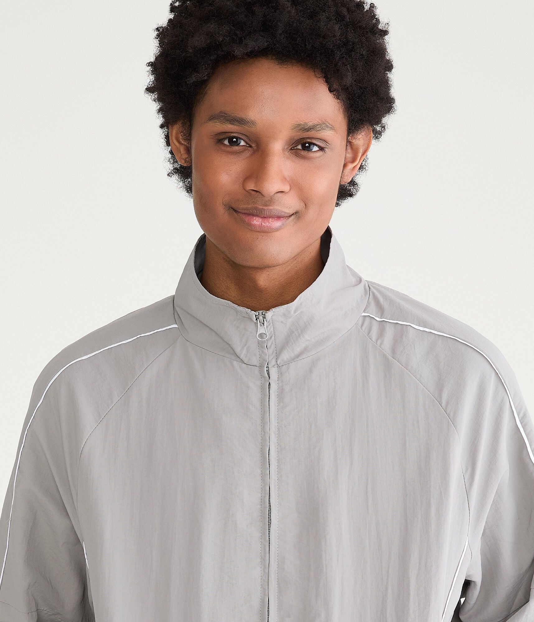 Nylon Track Jacket