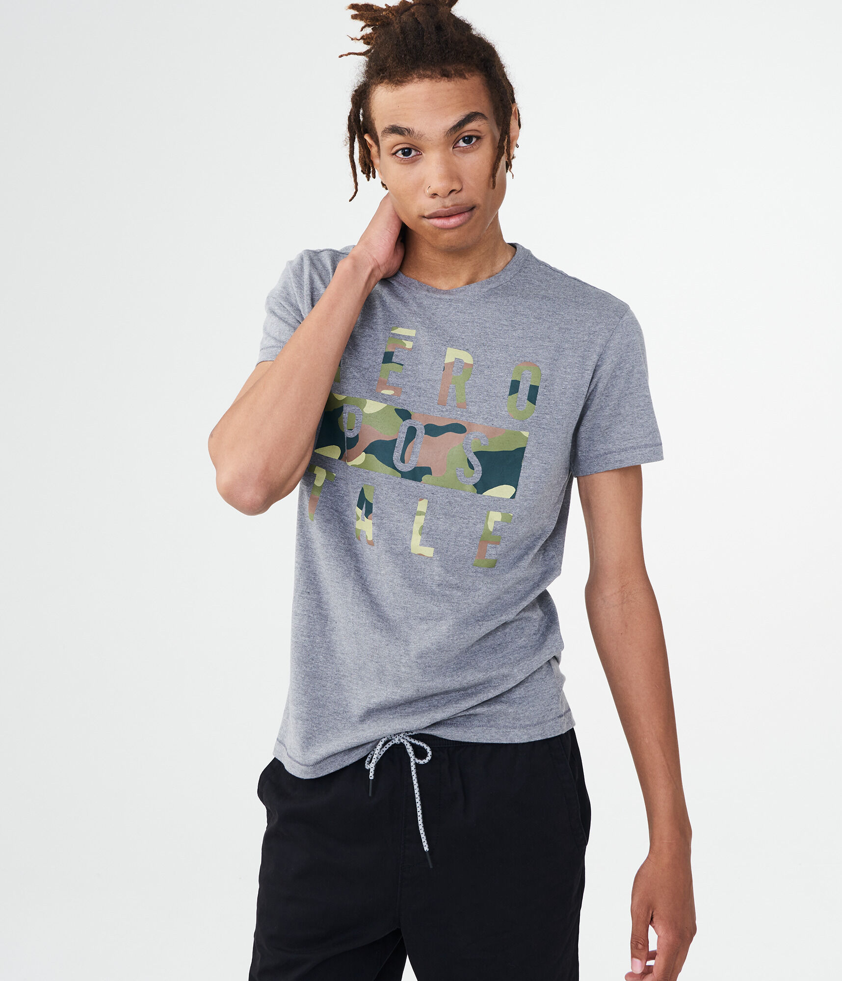 Camo Logo Graphic Tee