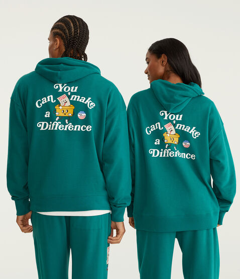 GLOBAL CITIZEN® Vote Make A Difference Pullover Hoodie