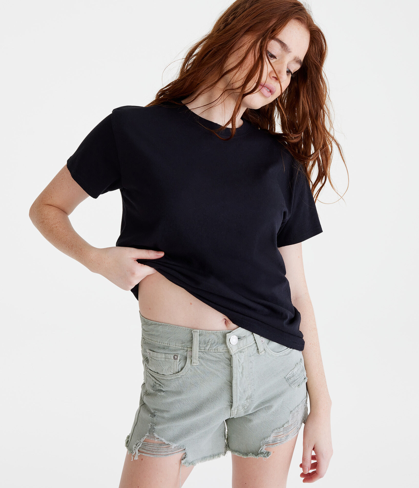 Loose-Fit Crew-Neck Tee