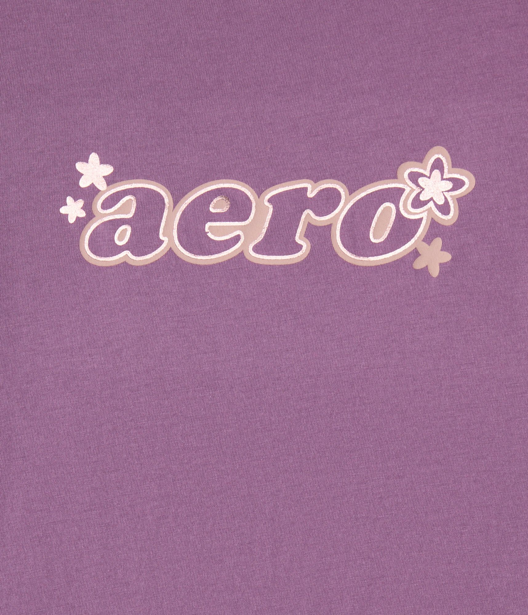 Aero Floral Logo Graphic Tee
