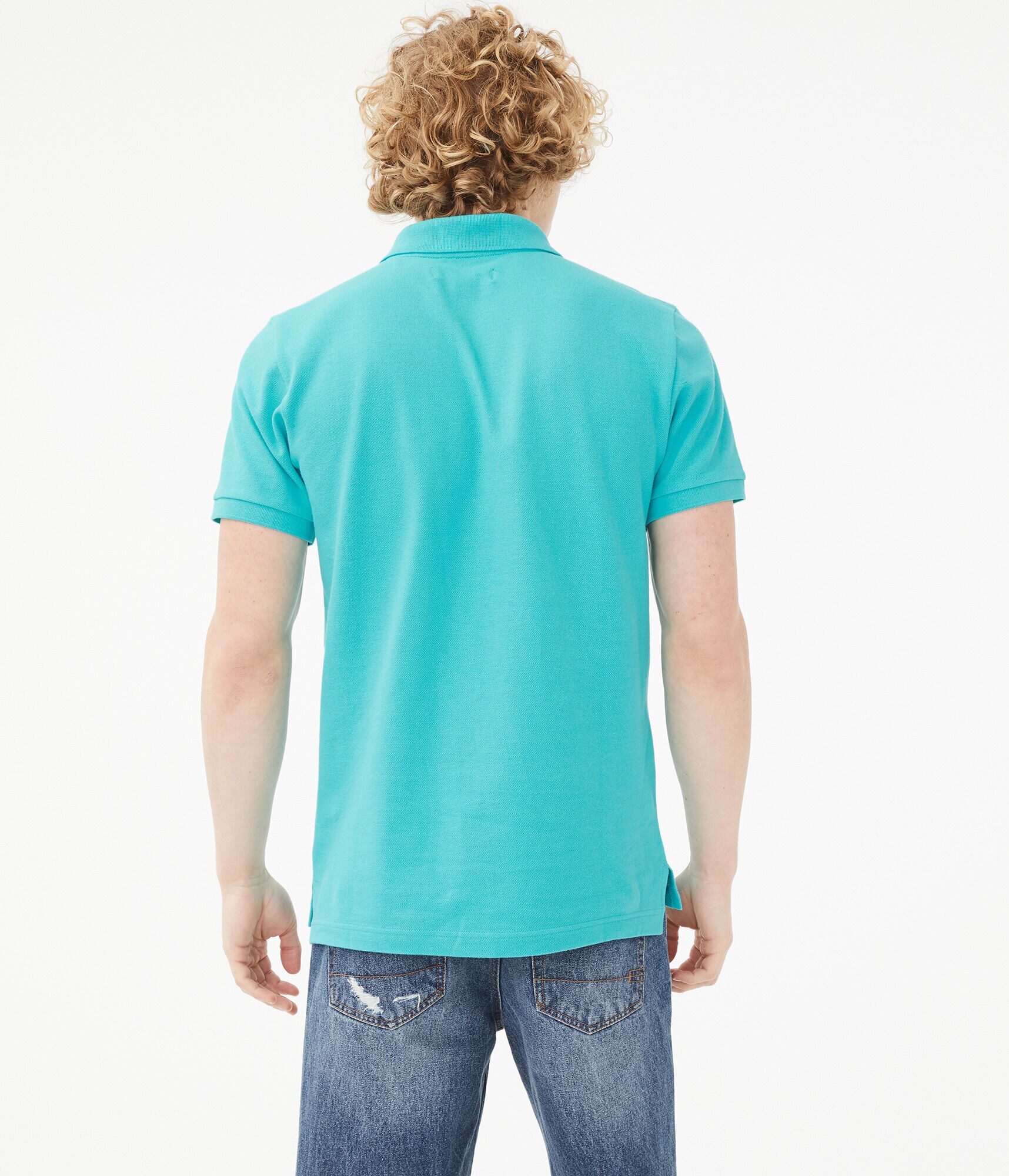 A87 Logo Piqu&eacute; Polo