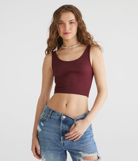 Wear 3 Ways Seamless Convertible Cropped Tank