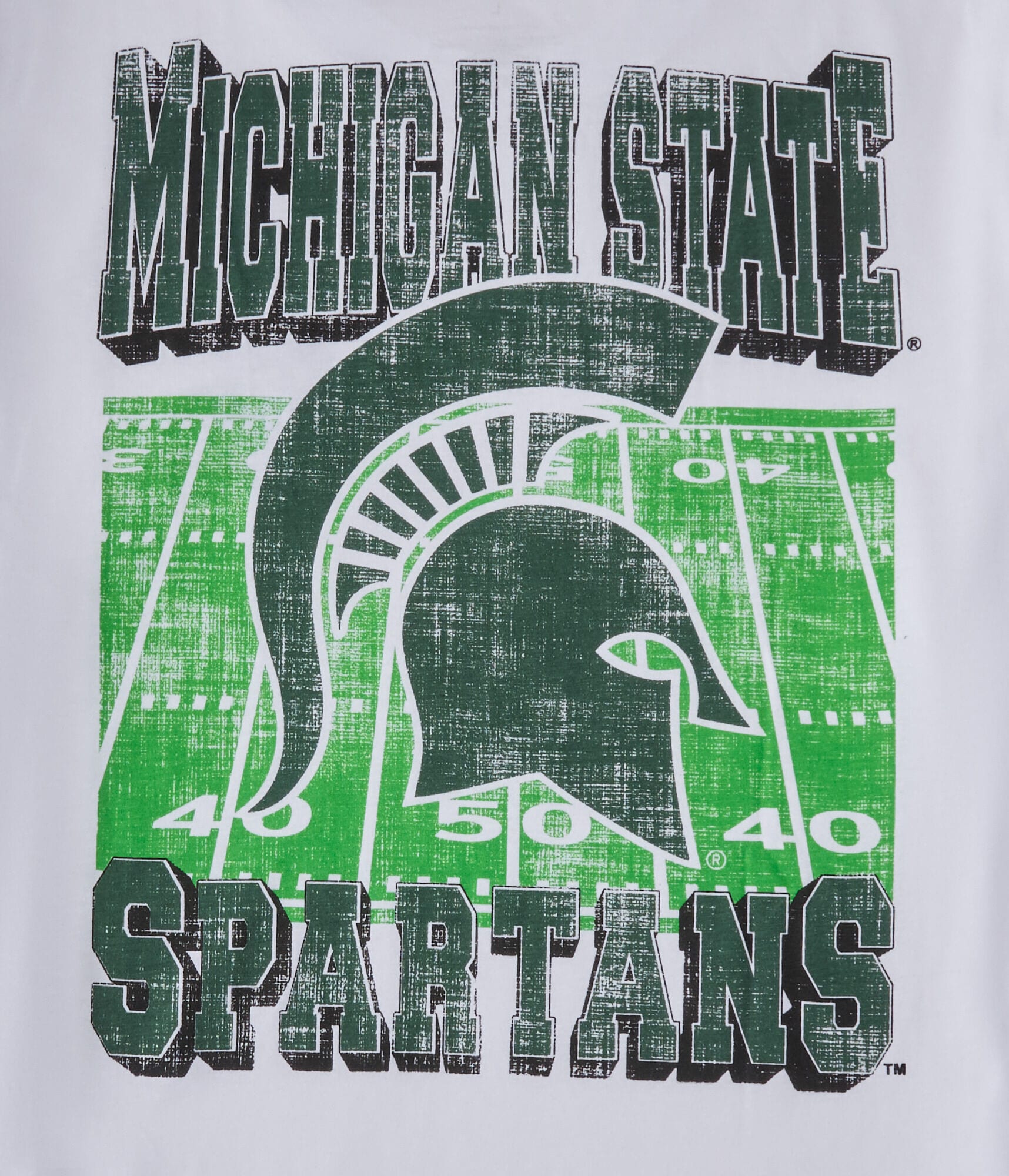 Michigan State Spartans Relaxed Graphic Tee
