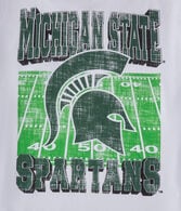 Michigan State Spartans Relaxed Graphic Tee