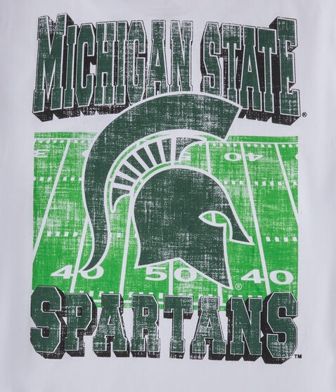 Michigan State Spartans Relaxed Graphic Tee Michigan State Spartans Relaxed Graphic Tee