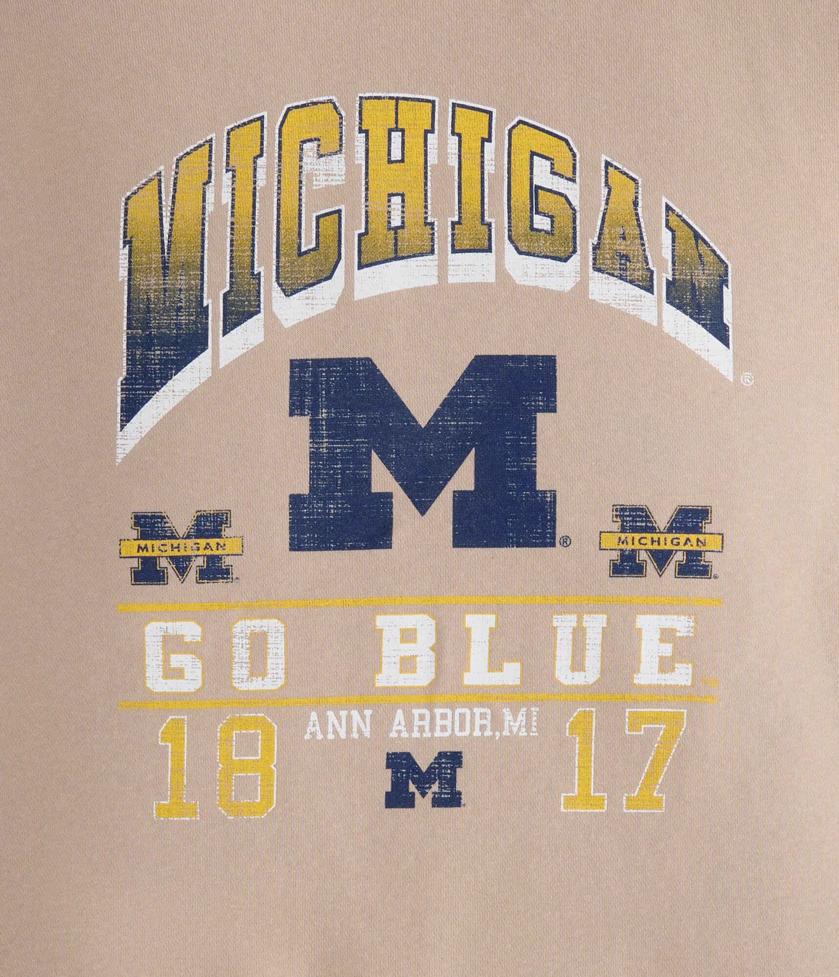 Michigan Wolverines Crew Sweatshirt