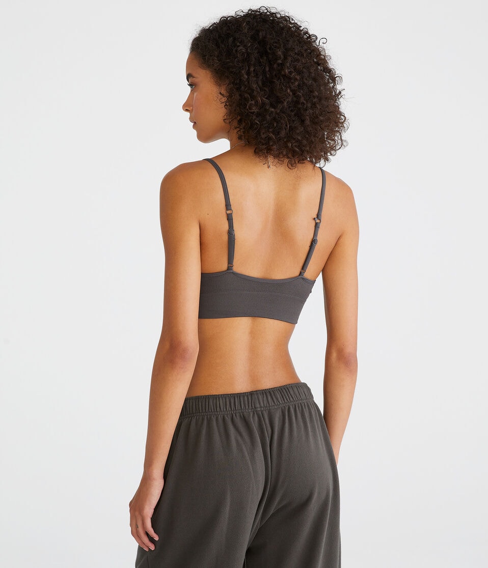 Wear 2 Ways Seamless Ribbed Bralette