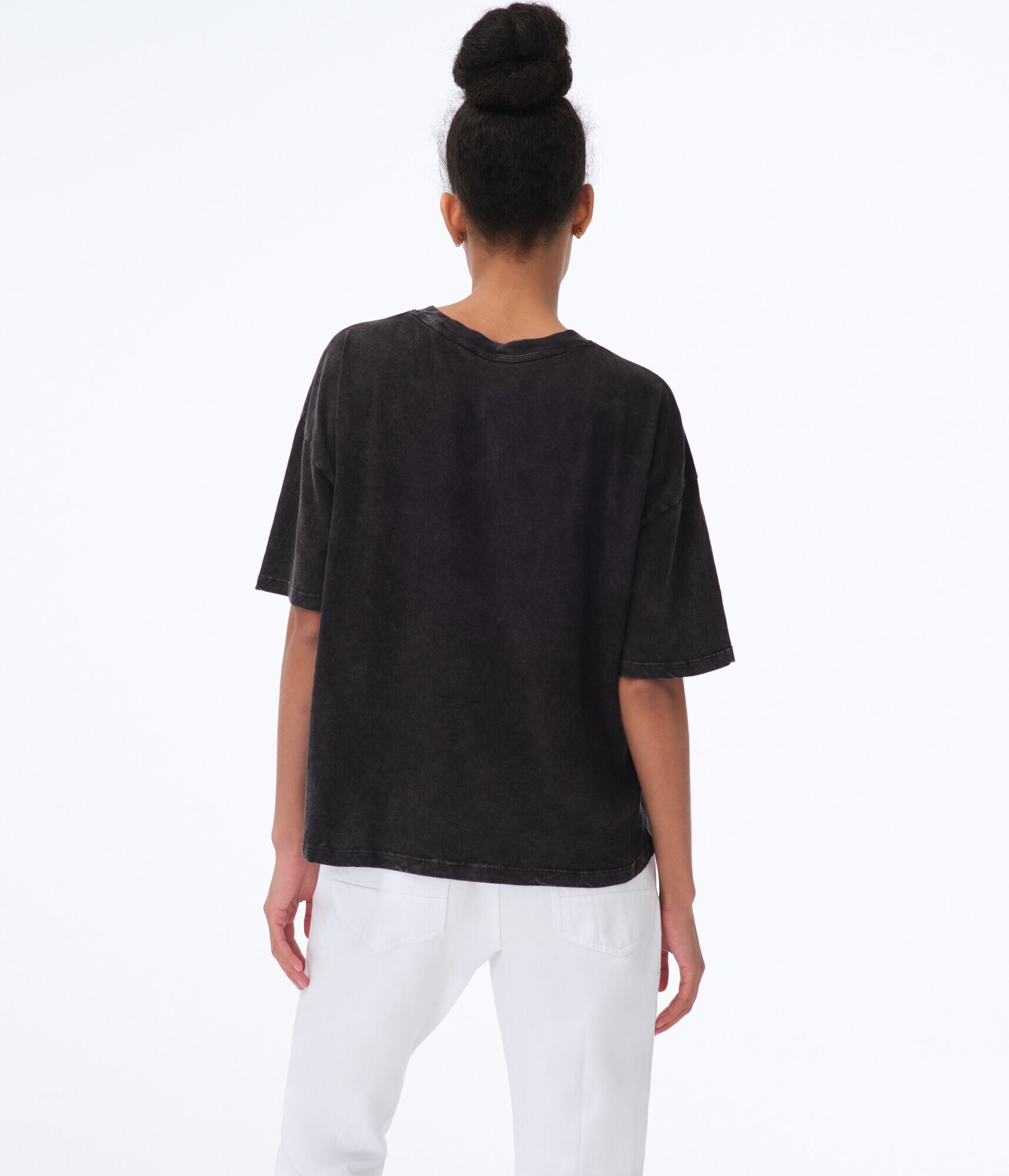 Acid Wash See The Good Boyfriend Graphic Tee