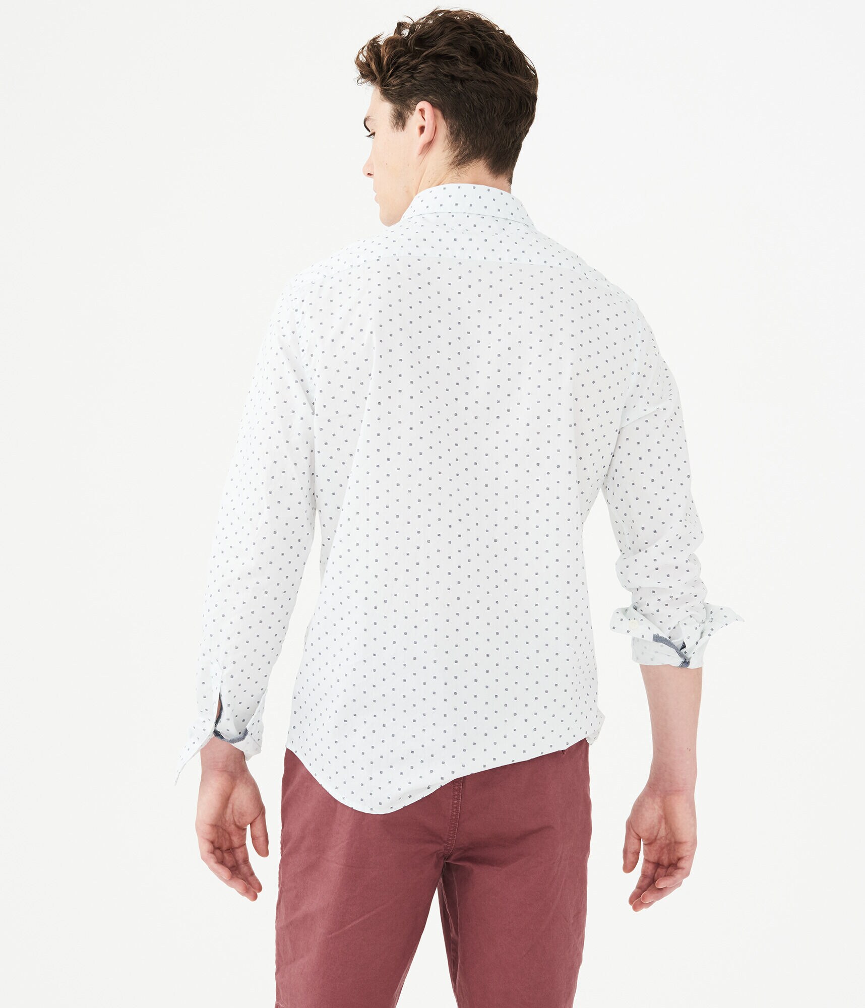 long sleeve mini waves woven shirt aeropostale interview