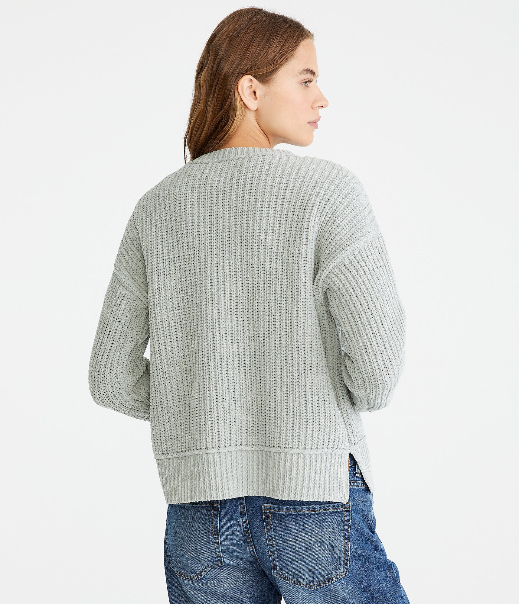 Chenille Crew Sweater