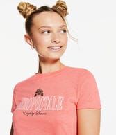 Aeropostale Flower Foil Graphic Tee