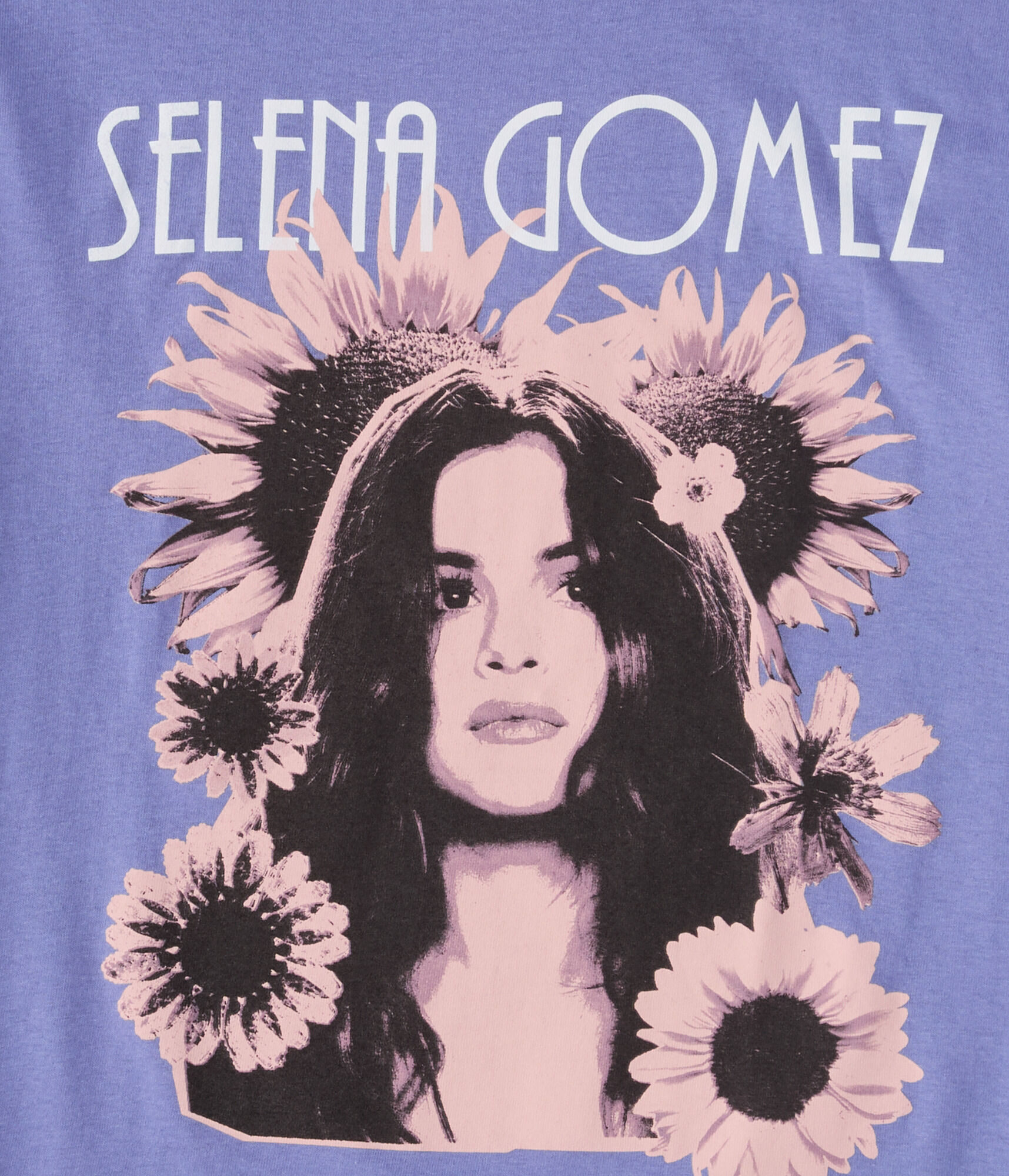 Selena Gomez Oversized Graphic Tee