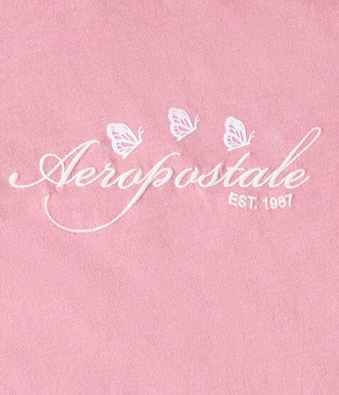 Aeropostale Butterflies Graphic Tee Aeropostale Butterflies Graphic Tee