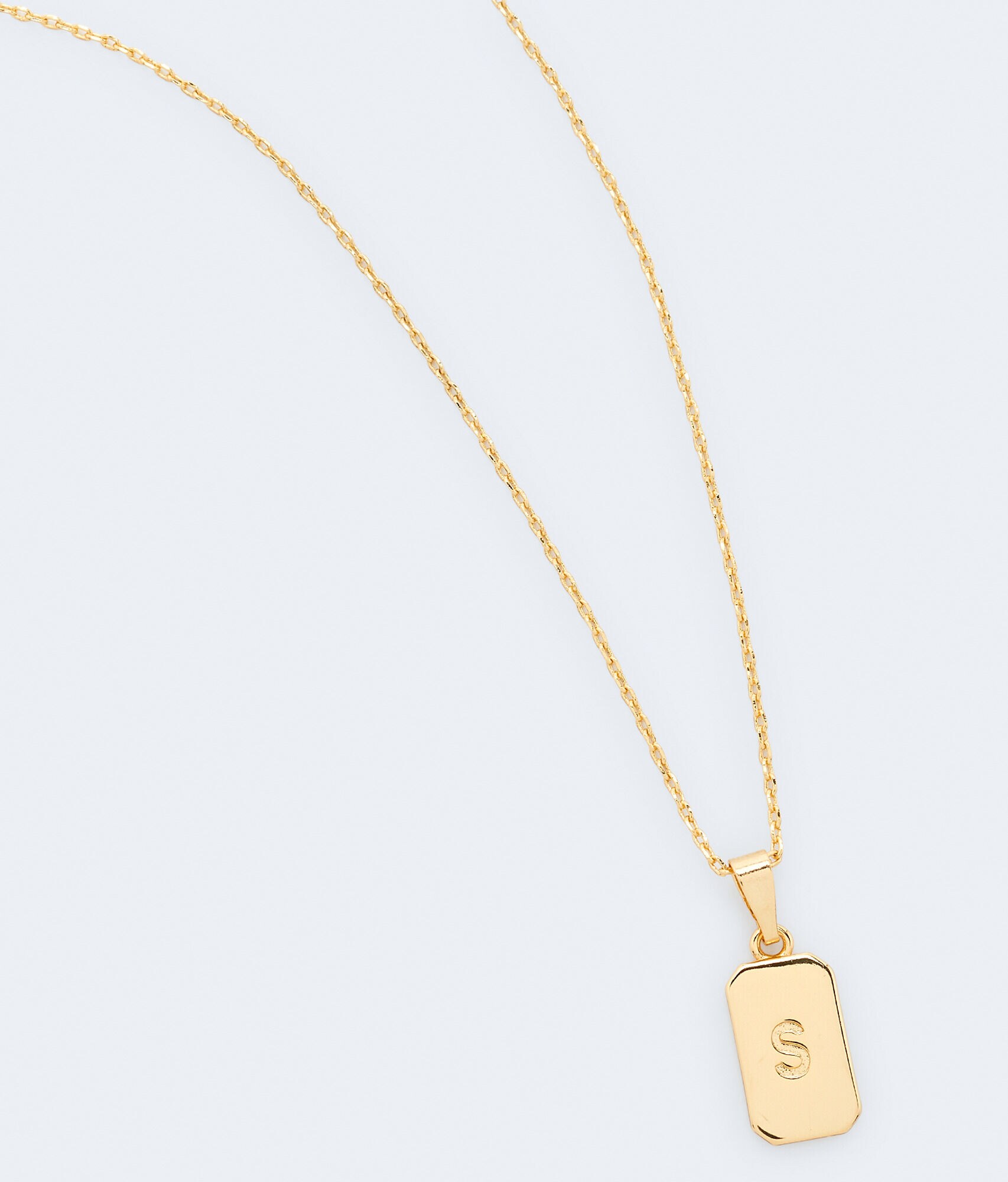 Letter S Necklace