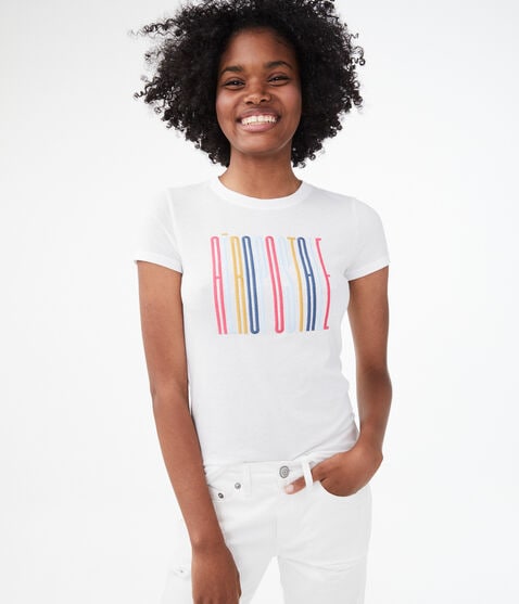 Colorful Aeropostale Graphic Tee