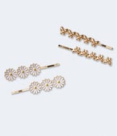 Butterfly & Daisy Hair Slide 4-Pack