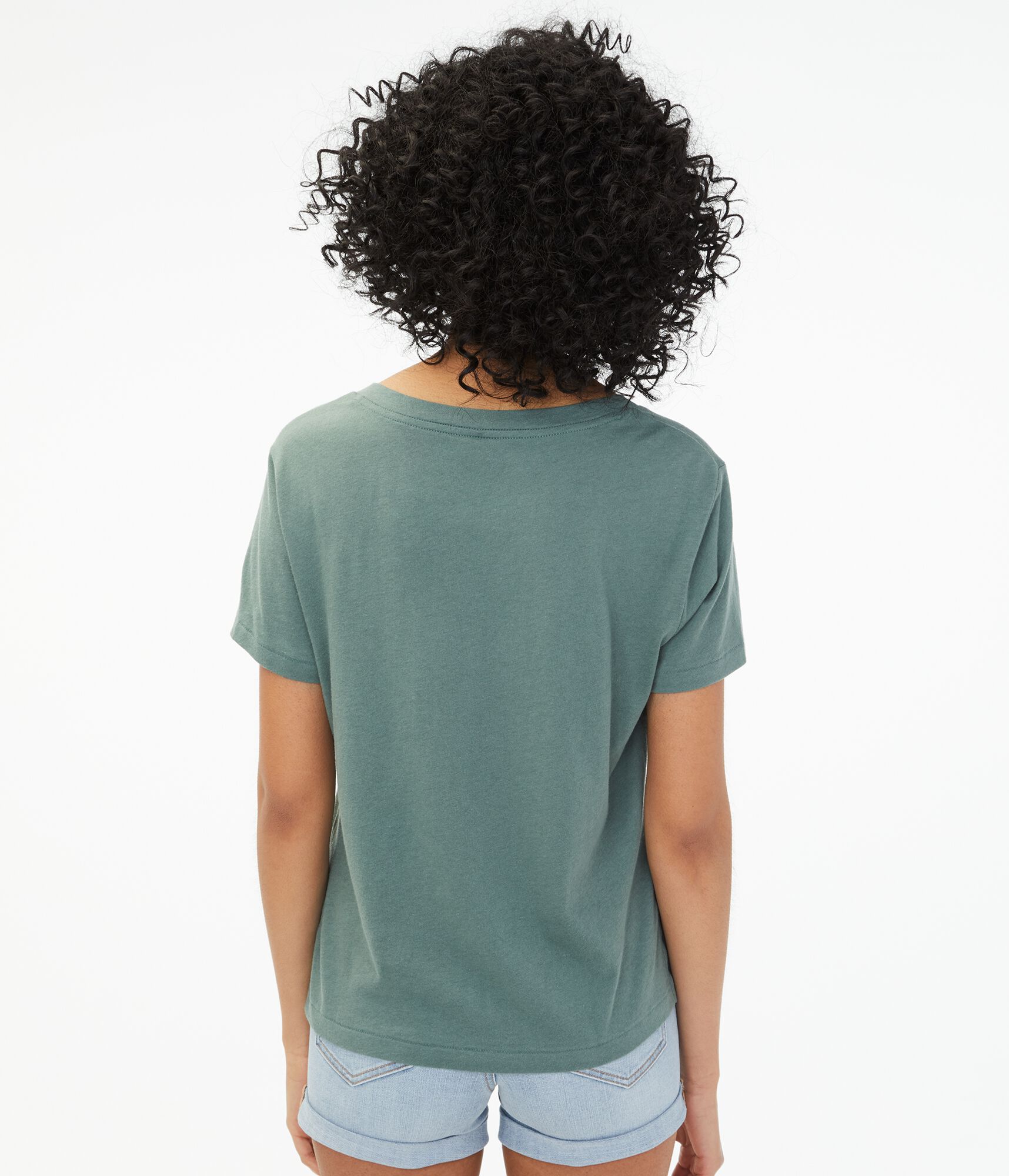 Perfect Cotton V-Neck Tee