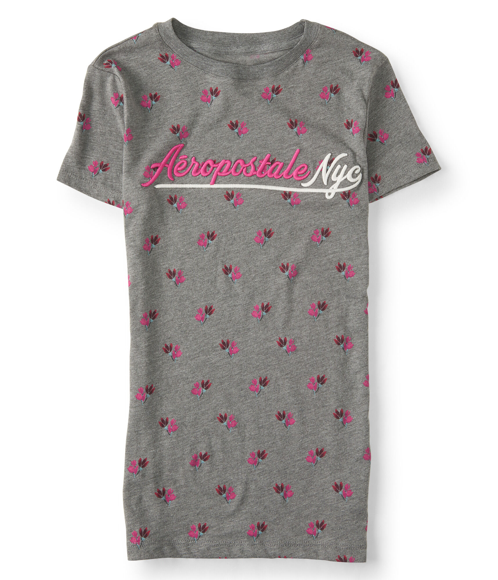 Floral Aeropostale NYC Graphic Tee