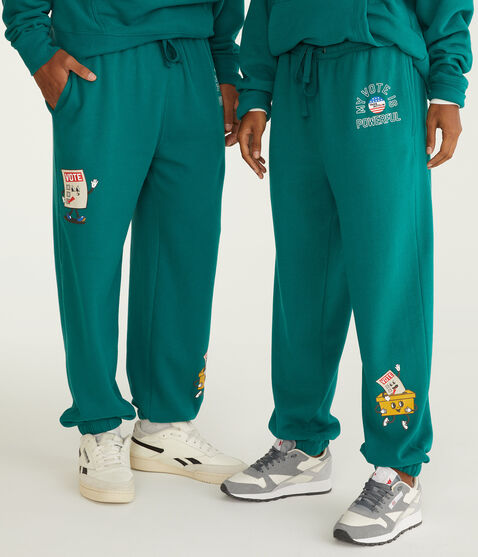 GLOBAL CITIZEN® Vote Power Straight Leg Sweatpants