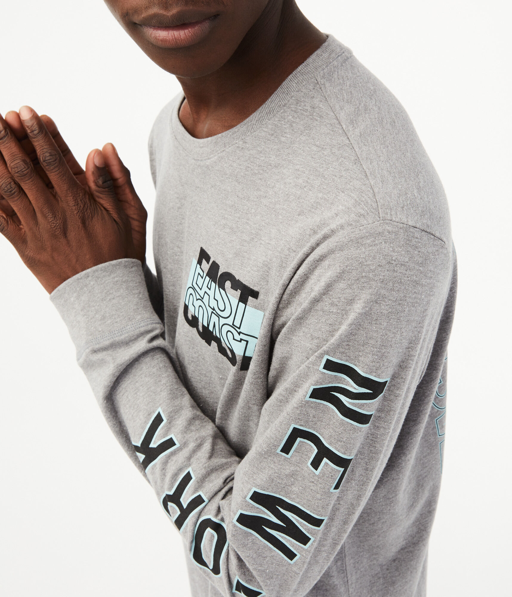 Long Sleeve East Coast Graphic Tee